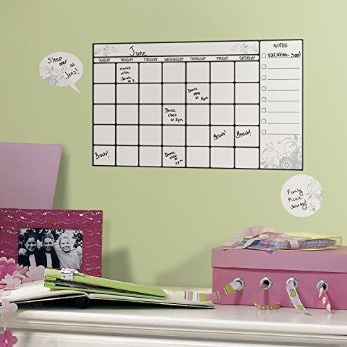 ルームメイトRoomMates Dry Erase Calendar Peel &amp; Stick Wa...