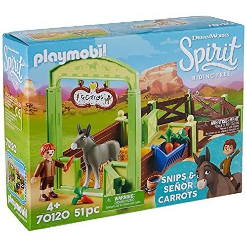 Playmobil Spirit Riding Free Snips &amp; Senor Carrot ...