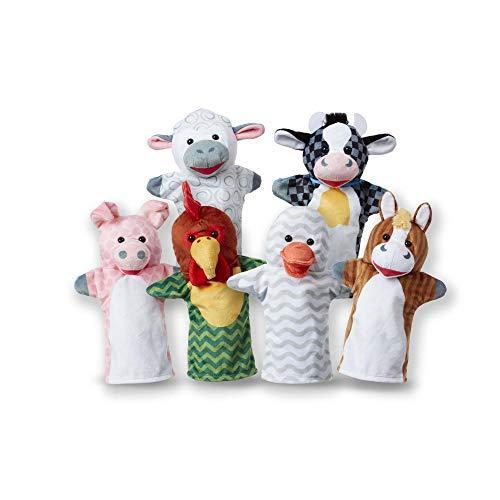 Melissa &amp; Doug Barn Buddies Hand Puppets 並行輸入 並行輸入