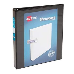 Avery 19600 Showcase Reference View Binder 1'' Capacity Black 並行輸入 並行輸入｜kurichan-shop