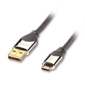 LINDY 2m Type A Male to Micro-B Male Premium USB 2.0 Cable 並行輸入 並行輸入｜kurichan-shop
