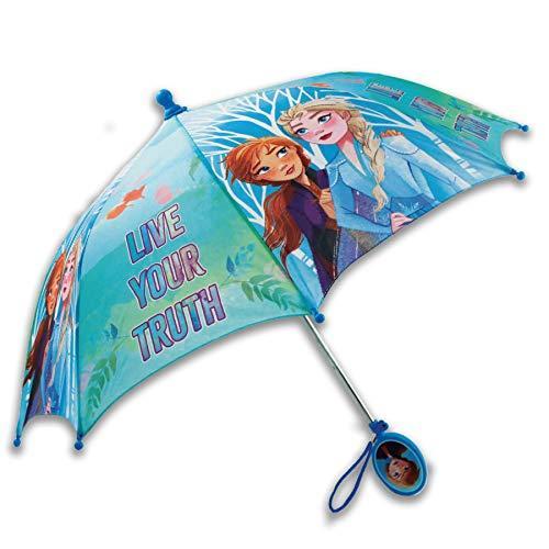 Disney Frozen 2  Anna and Elsa Girls Umbrella  3-7...