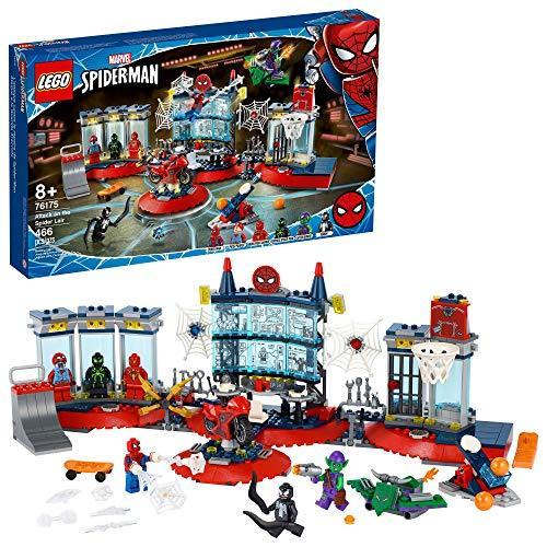 LEGO レゴマーベルスパイダーマンアタックスパイダーレア76175クールな建物のおもちゃ、スパイダ...