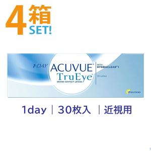 ワンデーアキュビュートゥルーアイ 30枚入【4箱...の商品画像