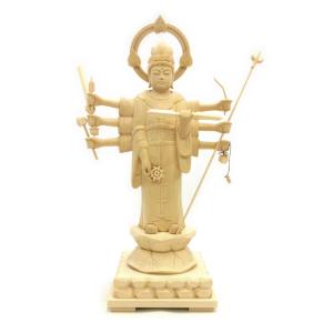 木彫り仏像】 ☆白檀弘法大師（空海） 坐2.0寸 総高16.5cm 「真言宗脇