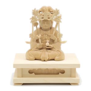 桐箱　翁形稲荷大明神　御神体　仏像 桐箱 翁形稲荷大明神 御神体 仏像 14206_4.jpg