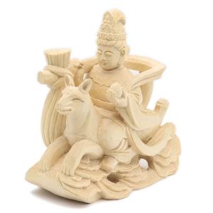 仏像 荼吉尼天 騎狐像 高さ17cm 桧木 荼枳尼天 : 栗田こだわり仏像専門