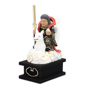 仏像 豊川稲荷 陀枳尼真天 総高16cm 桧木彩色 : 栗田こだわり仏像専門