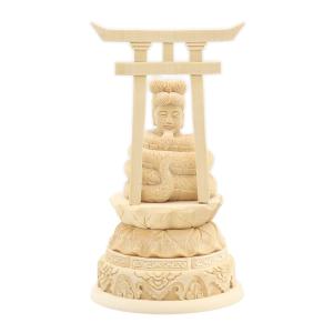 津田潔志作「金運宇賀神」 純銀製24金鍍金 : 日本黎明社Yahoo!店