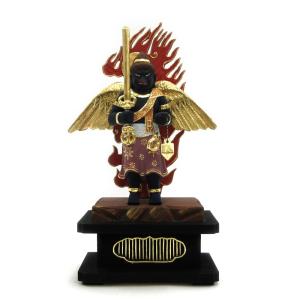 仏像 烏天狗 総高約40cm 桧木彩色 : 栗田こだわり仏像専門店 - 通販