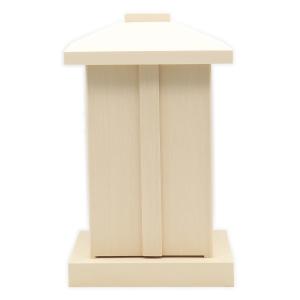 木製仏具/白木厨子(内寸20*20*28cm)桧木・難あり : 栗田こだわり仏像