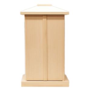 木製仏具/白木厨子(内寸20*20*28cm)桧木・難あり : 栗田こだわり仏像