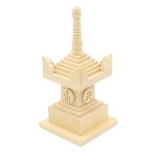 五輪塔 角五輪塔 クリスタル 高さ12.5cm 12号 舎利容器 仏舎利 舎利塔