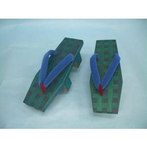 会津桐 寄木 市松 現代柾下駄 S・M・L寸の商品画像