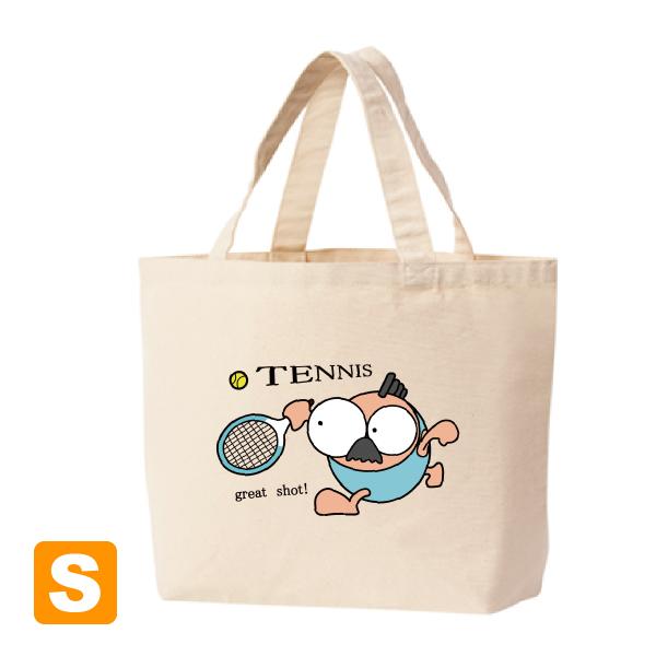テニス　トートバックS　マリオッチオリジナルイラスト