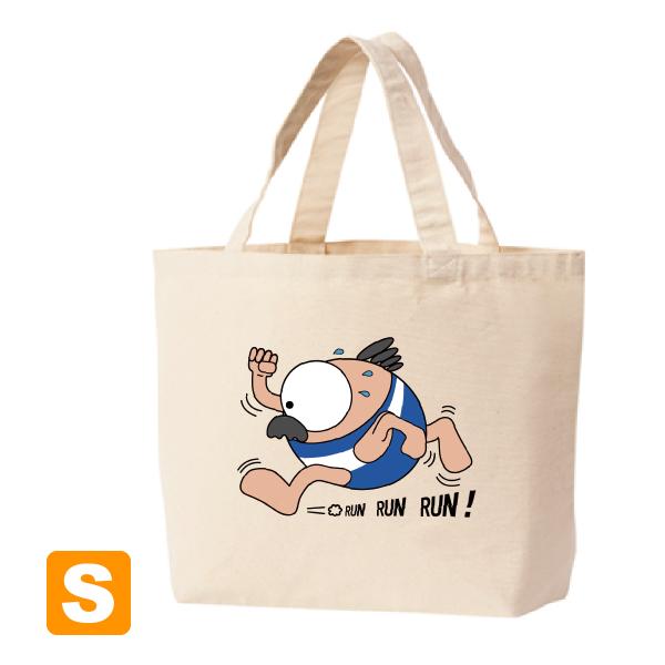 走る トートバックS　マリオッチオリジナルイラスト