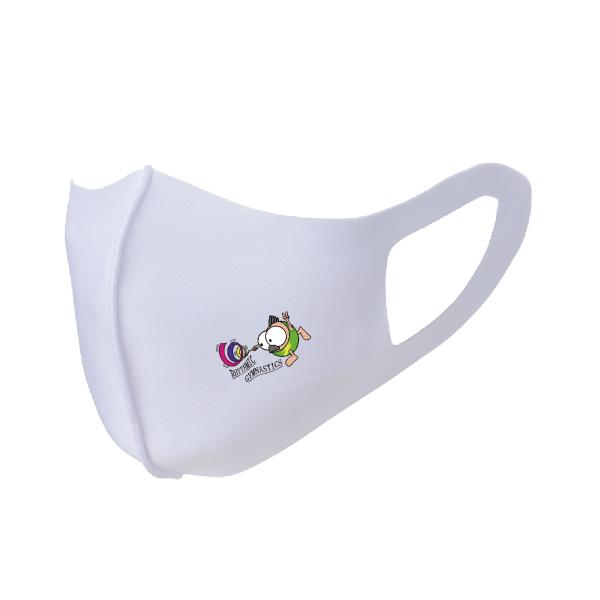 繰り返し使える クリエーターズマスク ユニーク な スポーツキャラクター イラスト プリント 新体操