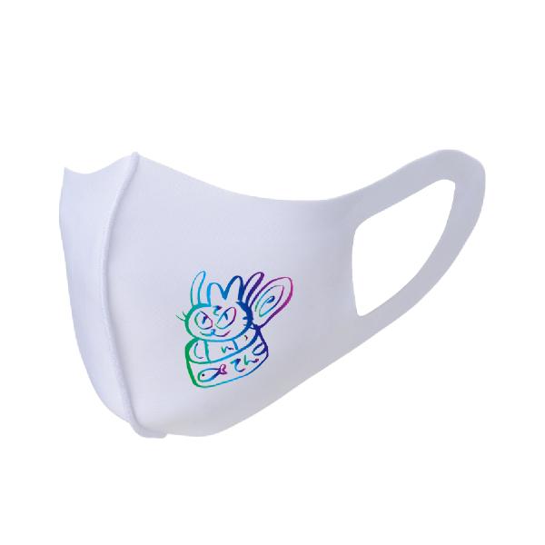 おしゃれマスク ねこ柄 イラストプリント pigorff カンヅメてん 洗える 接触冷感 ウレタンマ...