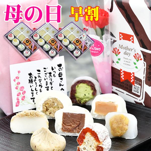 母の日 花 ギフト 2026 早割 プレゼント お菓子 和菓子 花と スイーツ カーネーション 高級...
