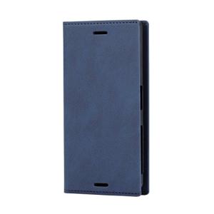 スライド レザーケース ELECOM PM-SOXPPLFSLBU Xperia