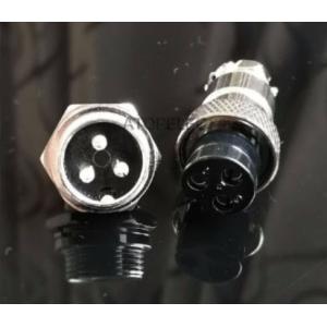1ペアGX20 20mm 6ピン メタルコネクターオスプラグ＋メスプラグ＋