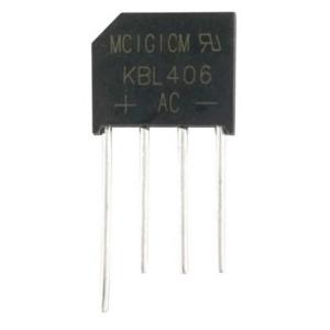 4A 600Vのダイオードブリッジ整流kbl406！