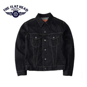 The Flat Head (R.J.B) デニムジャケット THE FLAT HEAD ザフラットヘッド 6006W 刺繍 デニム ジャケット 2nd