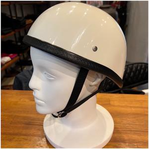 イーグルタイプ　ハーフヘルメット　装飾用 つやありアイボリー｜kurokawa96