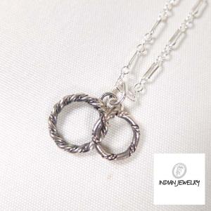 インディアン・ジュエリー（刻印有）サンフェイス シルバートップ : 黒