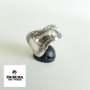 TSUBURA ART WORKS/シンプルスプーンリング/25.5号/インディアン/シルバーリング/指輪/SV925｜kurokawa96