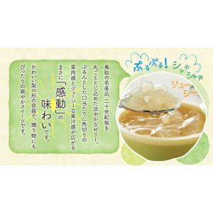 梨ゼリー感動です。4個入り 特別限定パッケージの詳細画像2