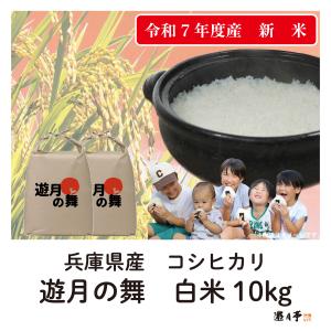 遊月の舞 白米 10ｋg  （お届け日指定不可）　お米 10kg 新米 兵庫県 但馬産　コシヒカリ