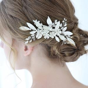 ウェディング ヘッドドレス おすすめ 花 ウェディングヘッドドレス