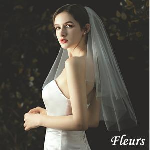 ウェディングベール ショート丈 人気 ブライダルベール