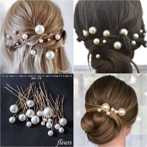 ウェディング パール ヘアピン おすすめ パーティー