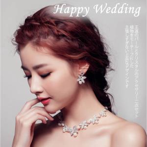 パーティーアクセサリー ネックレス セット イヤリング