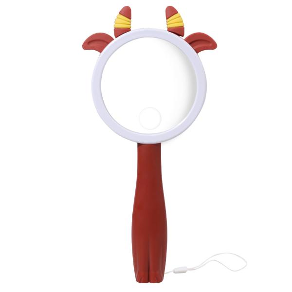 PURAIMA子供用拡大鏡 5倍＆10倍レンズ付き ルーペ 虫眼鏡 拡大鏡 ルーペ ルーペ 携帯用 ...