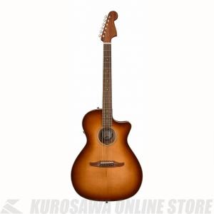 Fender Acoustics Newporter Classic with Gig Bag, Pau Ferro, Aged Cognac Burst 【ケーブルプレゼント!】｜kurosawa-music