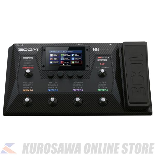 ZOOM G6 / Multi-Effects Processor for Guitarists 【...