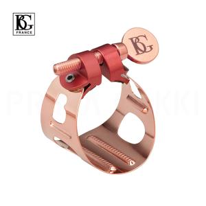 BG ビージー Cl.用リガチャー DUO LD9 Rose Gold plated 【ONLINE STORE】｜kurosawa-music