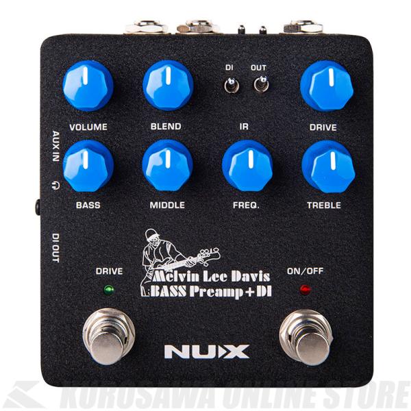 NUX MLD Bass Preamp + DI【送料無料】(ご予約受付中)