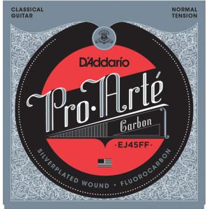 D'Addario PRO-ARTE CARBON EJ45FF Pro-Arte Carbon, Dynacore Basses, Normal Tension ダダリオ (クラシックギター弦) (ネコポス)｜kurosawa-music