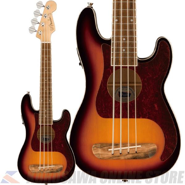 Fender Acoustics Fullerton Precision Bass Uke 3-Co...