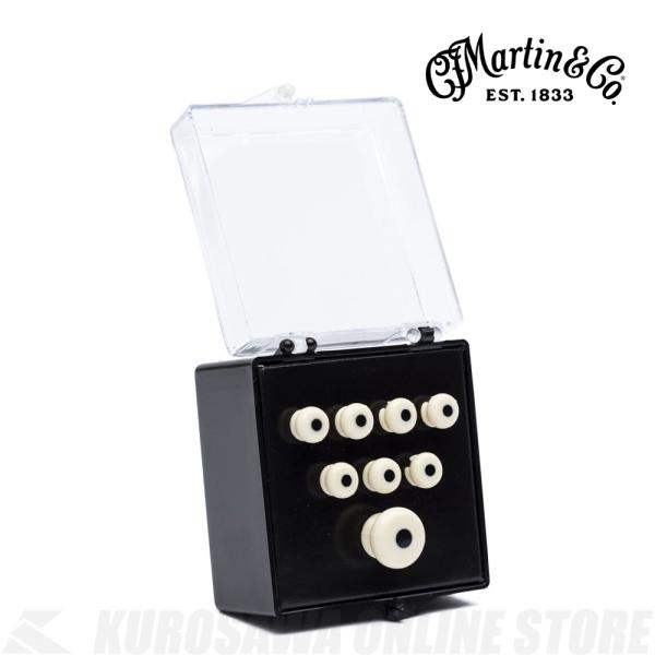 Martin PINSET WHITE/BLK DOT[18APP28]《ブリッジピン/エンドピン》...