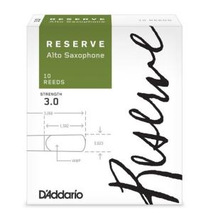 《期間限定！ポイントアップ！》D'Addario Woodwinds RESERVE ダダリオ レゼルヴ アルトサックス用リード 10枚入り｜kurosawa-music