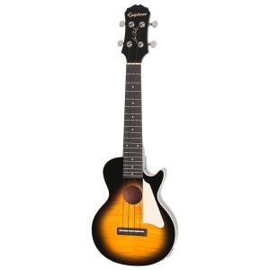 Epiphone Les Paul Acoustic/Electric Concert Ukulele (Vintage Sunburst) "エピフォン・レスポール・ウクレレ" [EULPVSNH3]【送料無料】