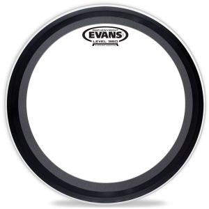 EVANS HEAD THE LEVEL360 EMAD Heavyweight（ 2-ply : 10mil+10mil+EMAD with patch）[BD22EMADHW](バスドラム用ヘッド/22"用)｜kurosawa-music