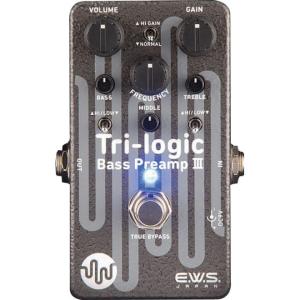 E.W.S Tri-logic Bass Preamp3 (ベース用プリアンプ)(マンスリープレゼント)(ご予約受付中)