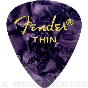 Fender 351 Shape Premium Picks, Thin, Purple Moto, 12 Count (12枚)(ピック)(ネコポス)｜kurosawa-music