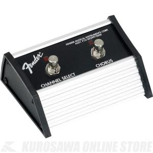 Fender 2-Button Footswitch: Channel / Chorus On/Off with 1/4" Jack(フットスイッチ)《期間限定！ポイントアップ！》｜kurosawa-music